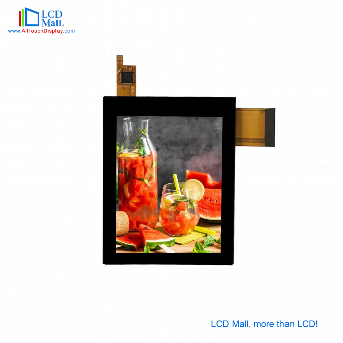Полный угол просмотра 3,5'' TFT LCD сенсорная панель IPS дисплей 24 бит RGB SPI интерфейс 1