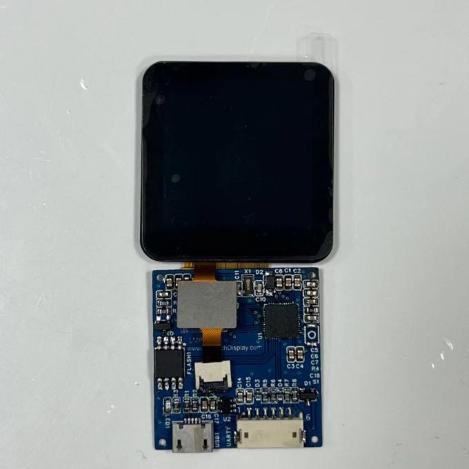 1.54 дюймов 240*240 квадратный IPS TFT Custom LCD дисплей 350нитов Светимость 4