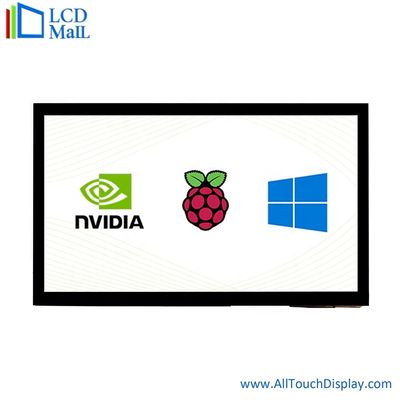Купить 10.1 дюймовый Raspberry PI TFT дисплей 500cd 1024*600 Multi Point Touch online manufacture