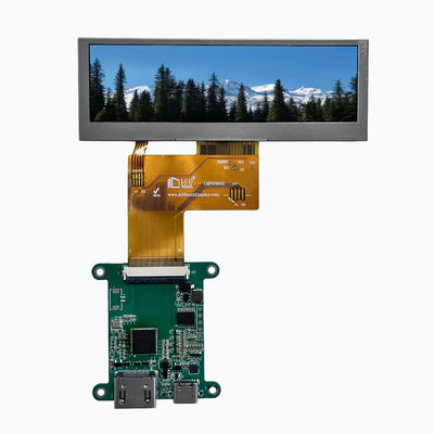 Купить 3.9 дюймовый барный тип TFT LCD высокая яркость 480*128 350нитов HDMI интерфейс сенсорный экран online manufacture