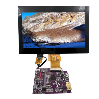 7 дюймов 1024 * 600 IPS HDMI TFT дисплей 40 пин 300 Nit OEM ODM