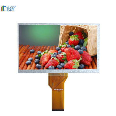 7-дюймовый WVGA TFT LCD дисплей 800*480 Разрешение 6 часов Дисплей LCD с направлением просмотра