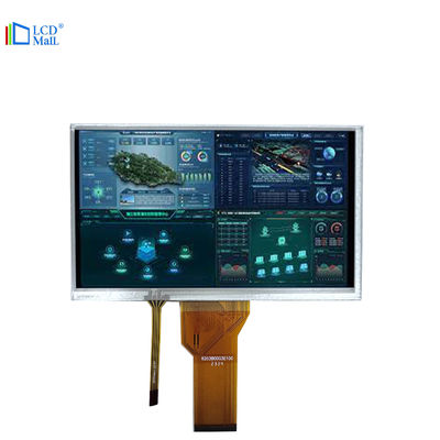 7-дюймовый TFT LCD дисплей с разрешением 800x480 RGB интерфейс RTP Модули экрана LCD