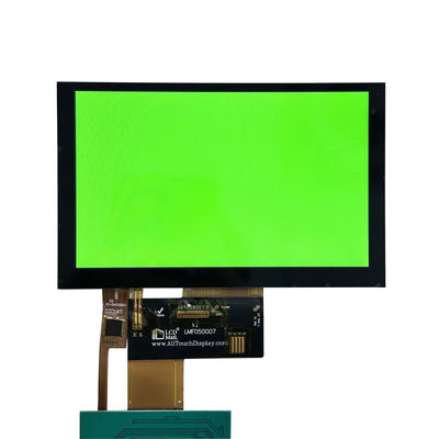 IPS угол просмотра Медицинский TFT дисплей 5 дюймовый WVGA TFT LCD дисплей с RGB интерфейсом