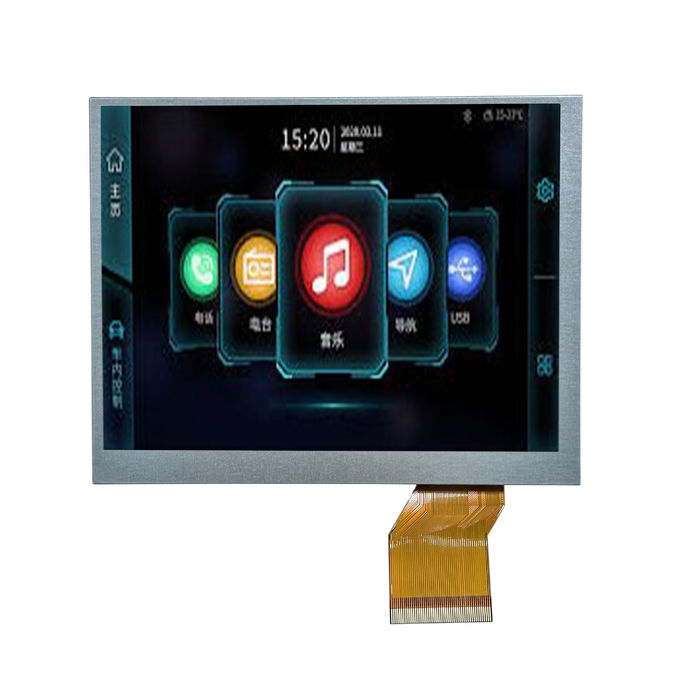 5.7 дюймовый промышленный VGA TFT дисплей JD9168S RGB 640 * 480 с пользовательским сенсорным экраном все/IPS направление просмотра 1