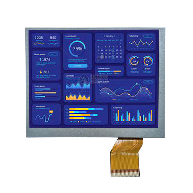 5.7 дюймовый промышленный VGA TFT дисплей JD9168S RGB 640 * 480 с пользовательским сенсорным экраном все/IPS направление просмотра 0