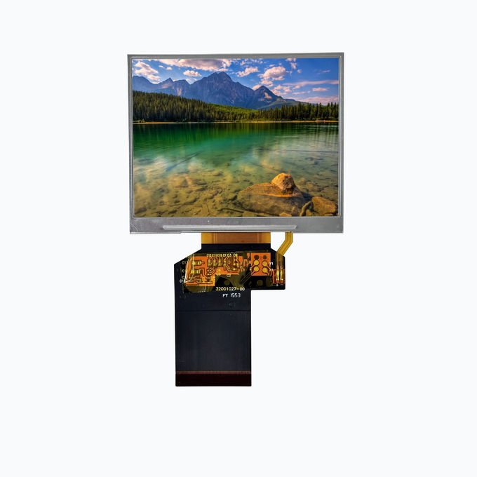 Новый 3,5 дюймовый RGB интерфейс tft lcd модуль 300nits яркость lcd сенсорный экран 0