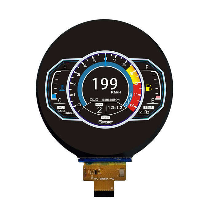 Высокоустойчивый TFT-модуль LCD с 5S2P FPC-коннектором VF 30±1.2V IF 40mA 0